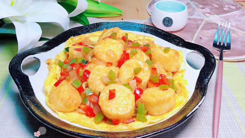 铁板日本豆腐,吃起来吧!