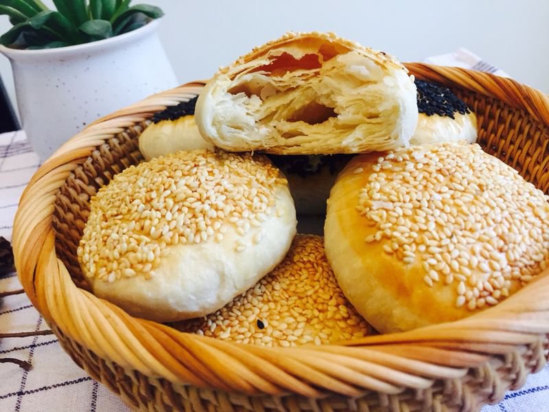 芝麻糖酥小烧饼