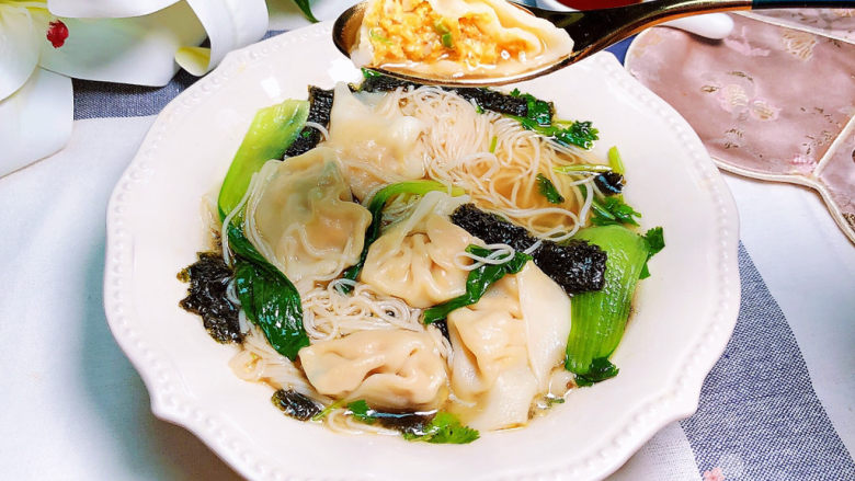 云吞面,好吃看得见哟!