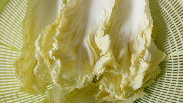 白菜炖豆腐,<a style='color:red;display:inline-block;' href='/shicai/ 114'>白菜</a>去掉根部,掰开一片一片方便清洗