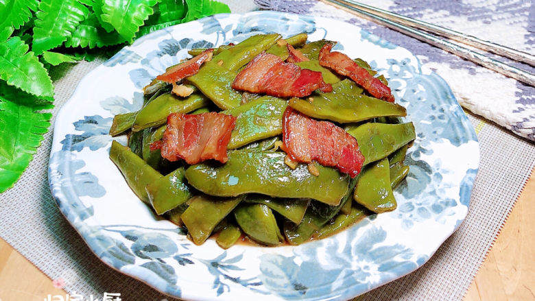 四季豆炒肉,好吃看得见哟!
