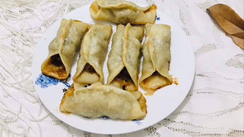 冰花锅贴,成品图~