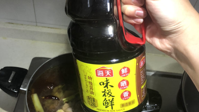 卤鸡胗,生抽