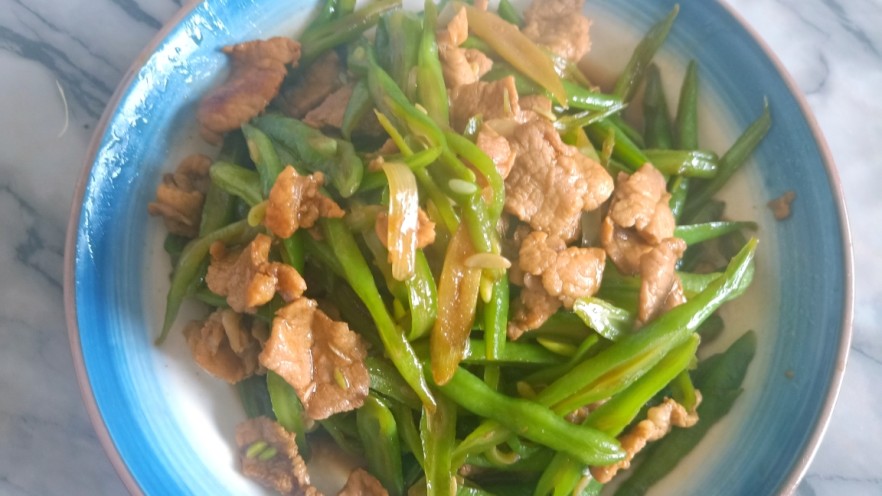 四季豆炒肉