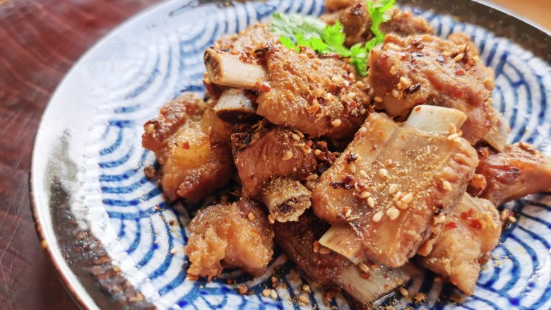 孜然排骨,喜欢的试试吧!