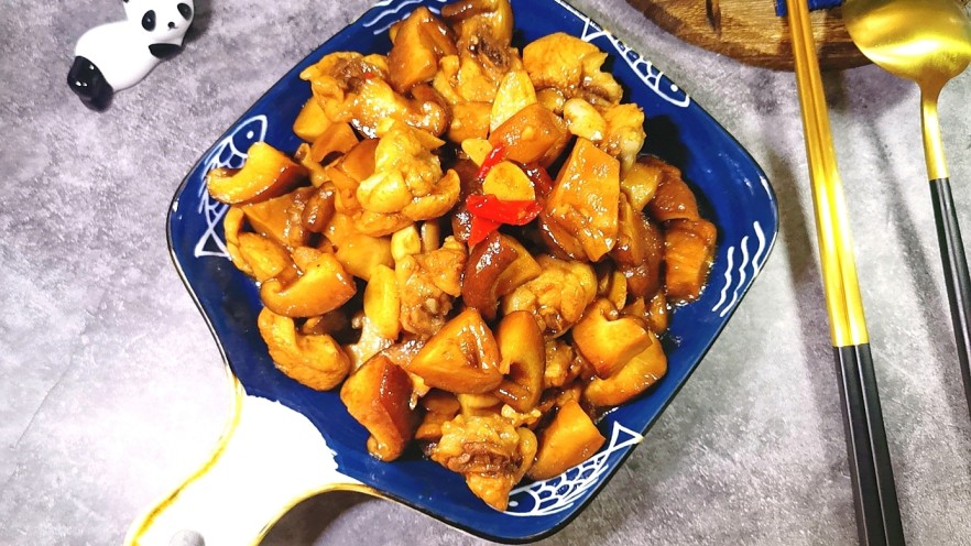 香菇焖鸡