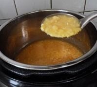 豌豆糕,电压力锅停止工作,豌豆仁煮出沙