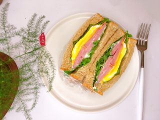 芝士火腿三明治