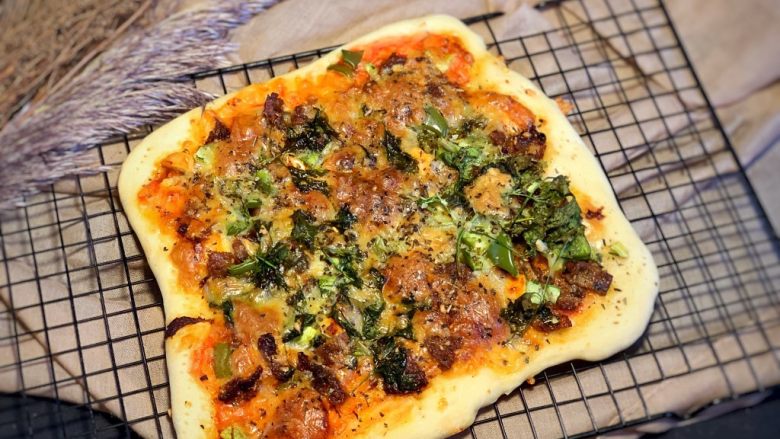 这是田园披萨吗🍕?,完成