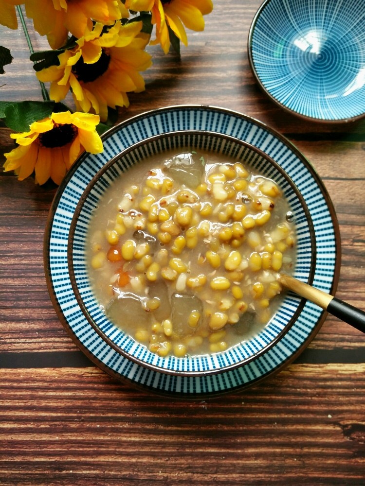 绿豆芋圆粥,夏天降火美食