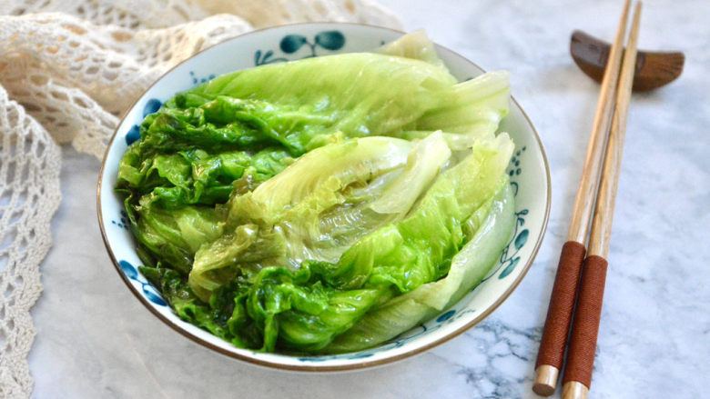 蒜蓉蚝油生菜,超级下饭哦，好吃清爽