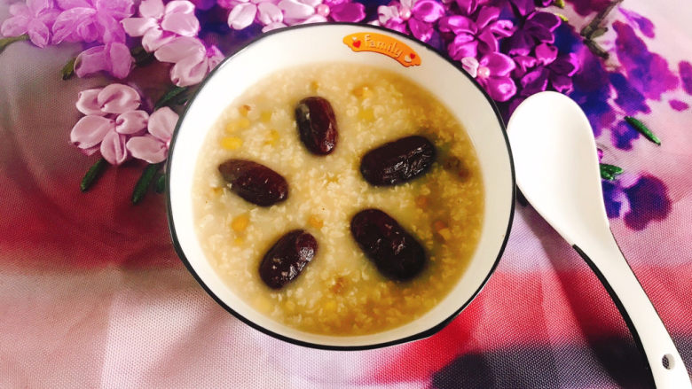 绿豆小米粥,成品图!