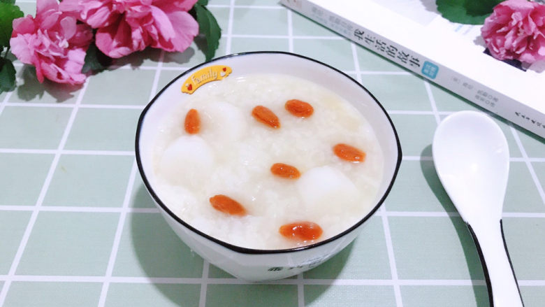 山药枸杞粥,成品图!