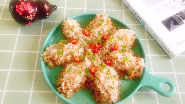 糯米蒸鸡翅,糯米蒸鸡翅完成!