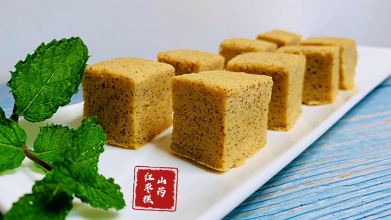 山药红枣糕,山药红枣,完成