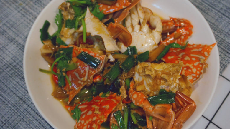 香辣梭子蟹,好吃😋又入味,赶紧试试吧