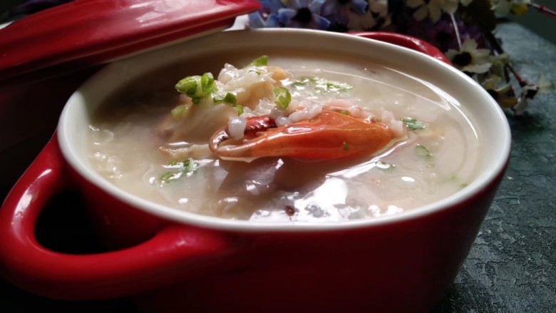 味美螃蟹粥