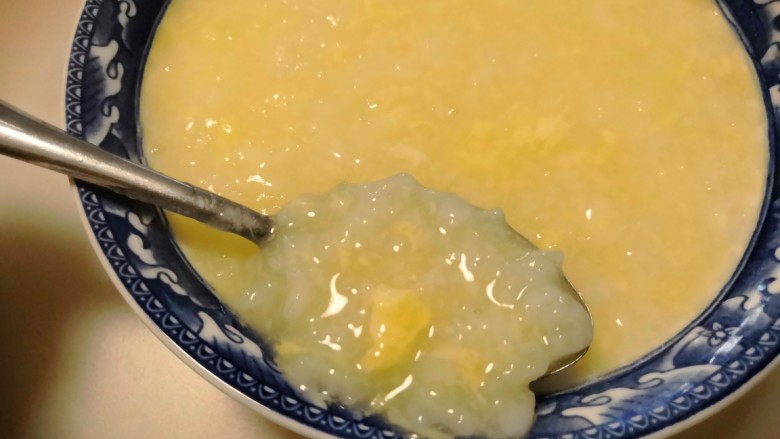 美味蛋花粥，清淡适口