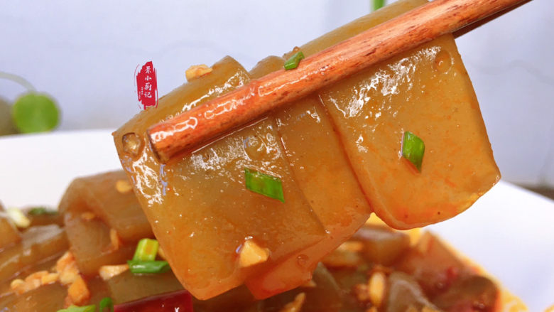 麻辣魔芋,超级好吃,麻辣入味