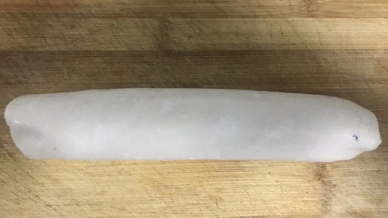 香蕉圈一口酥,卷紧实,撕掉手抓饼上的油纸