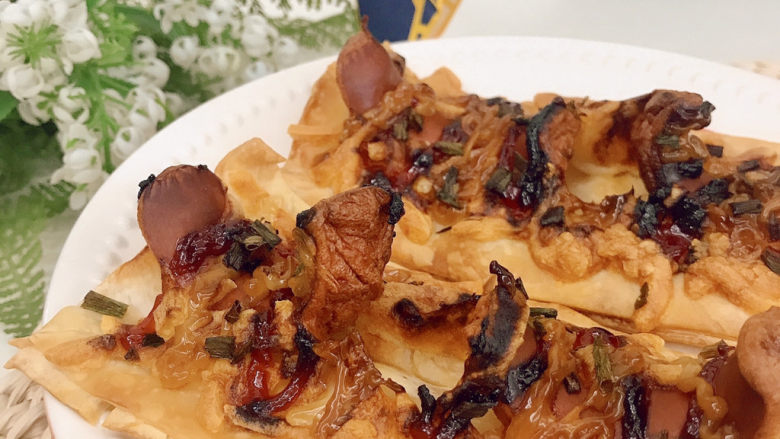 丹麦肠仔酥,酥脆爽口的丹麦肠仔酥就做好啦!