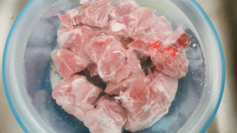 超简单糖醋扇骨,排骨,骨头通用做法永久收益-,骨头买回来,泡水去一下血水