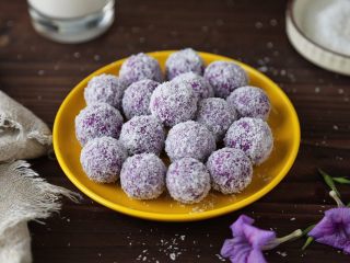 紫薯椰蓉球