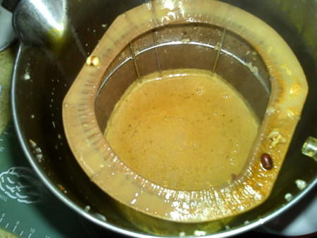 红豆薏米糊,揭盖,