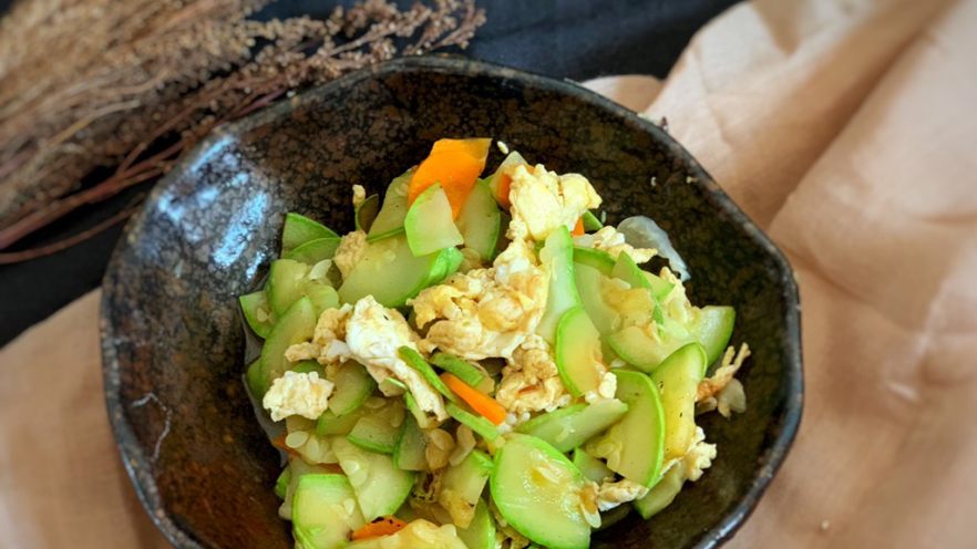 西葫芦炒鸡蛋鸡蛋🥚