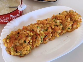 鲜虾玉米饼