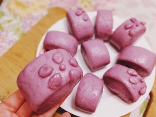 紫薯小馒头