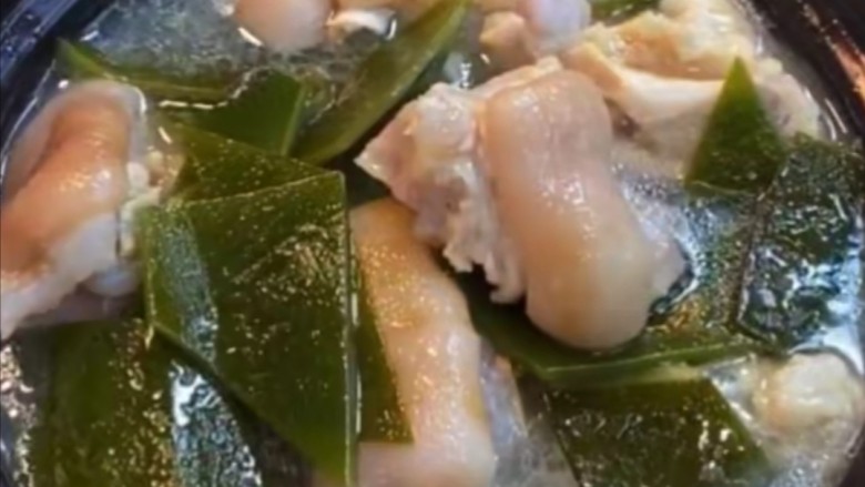 海带猪蹄汤