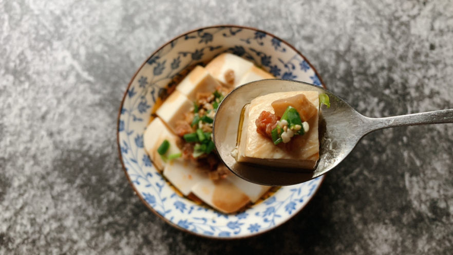 小葱拌豆腐