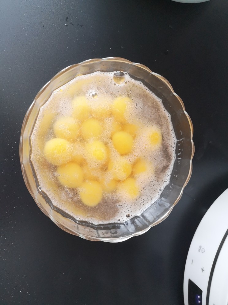 南瓜小圆子,捞出过下凉水