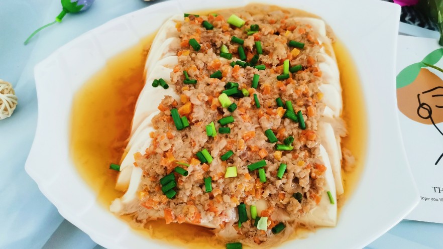 肉沫蒸豆腐