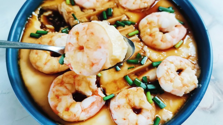 豆腐鸡蛋羹