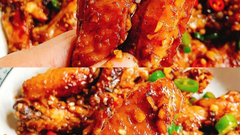 蒜香鸡翅,蒜香浓郁,鲜嫩多汁,外酥里嫩,绝了