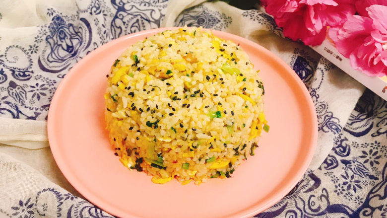青菜炒饭,成品图!
