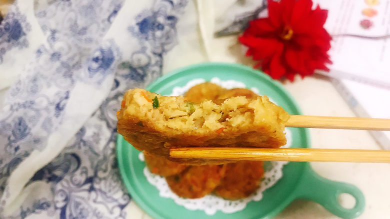 莲藕饼,开吃了,Q弹爽脆,鲜香可口