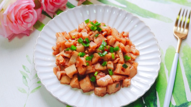糖醋莲藕,酸甜可口,美味