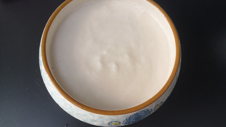莲藕饼,再倒入藕糊,幌平糊