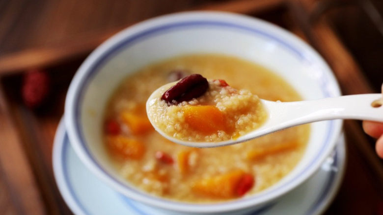 红薯南瓜粥,图七