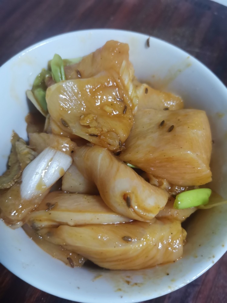 电饼铛烤鸡块,抓伴均匀腌制1小时