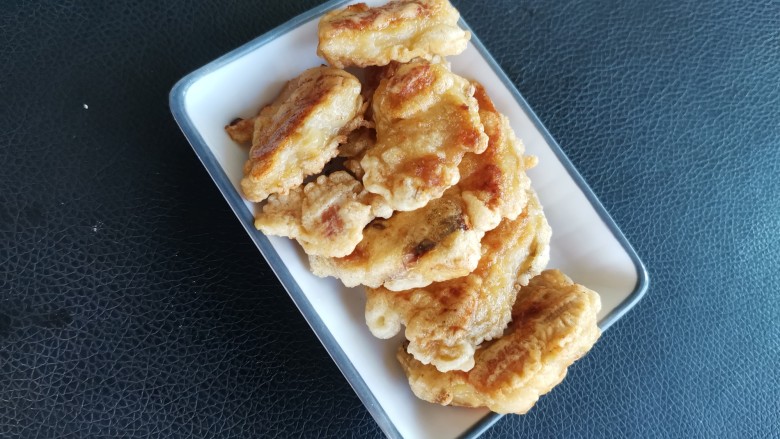 电饼铛烤鸡块,装盘,完成