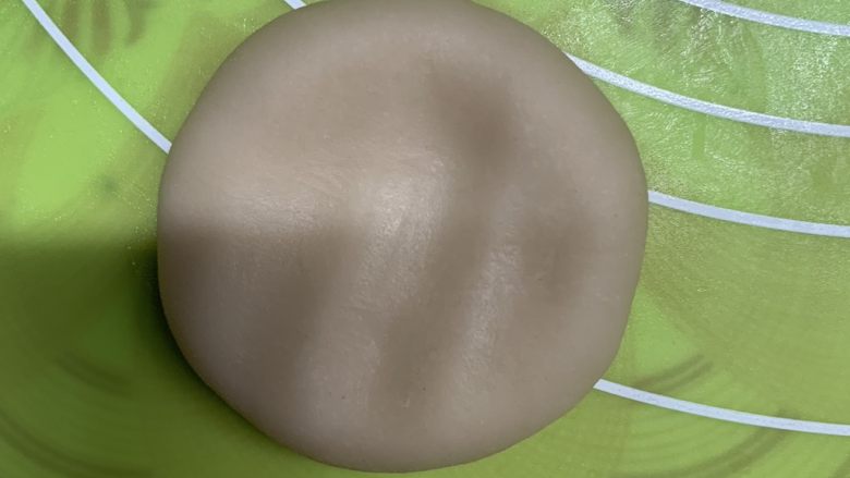 红枣酥,再摁扁。