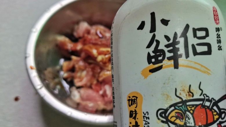 土豆炒肉丝,1勺调味汁