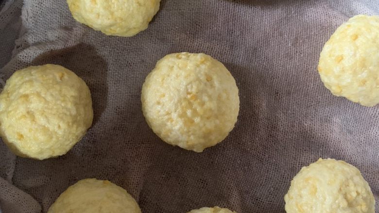 面包糠馒头,水开后再上锅蒸12分钟,闷3分钟。