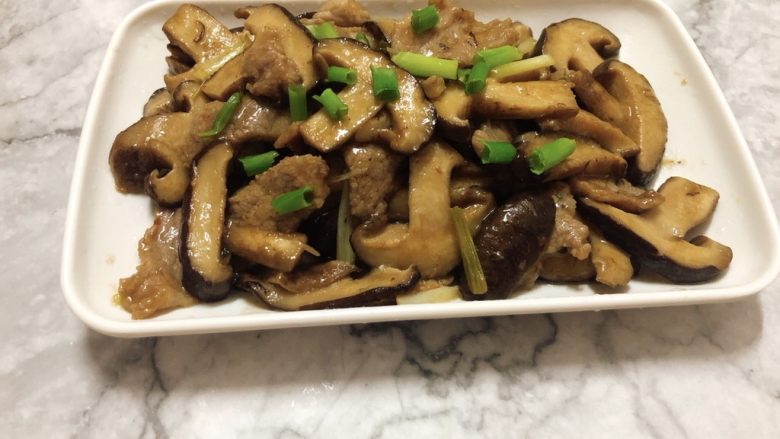 香菇肉片