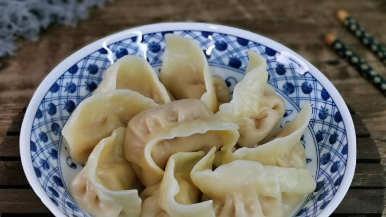 猪肉白菜水饺,百吃不厌的饺子,全家人喜欢。