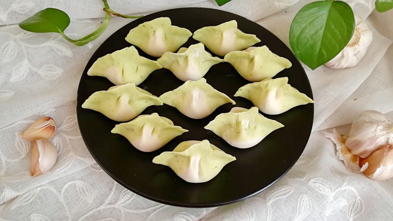 猪肉白菜水饺,漂亮吧!